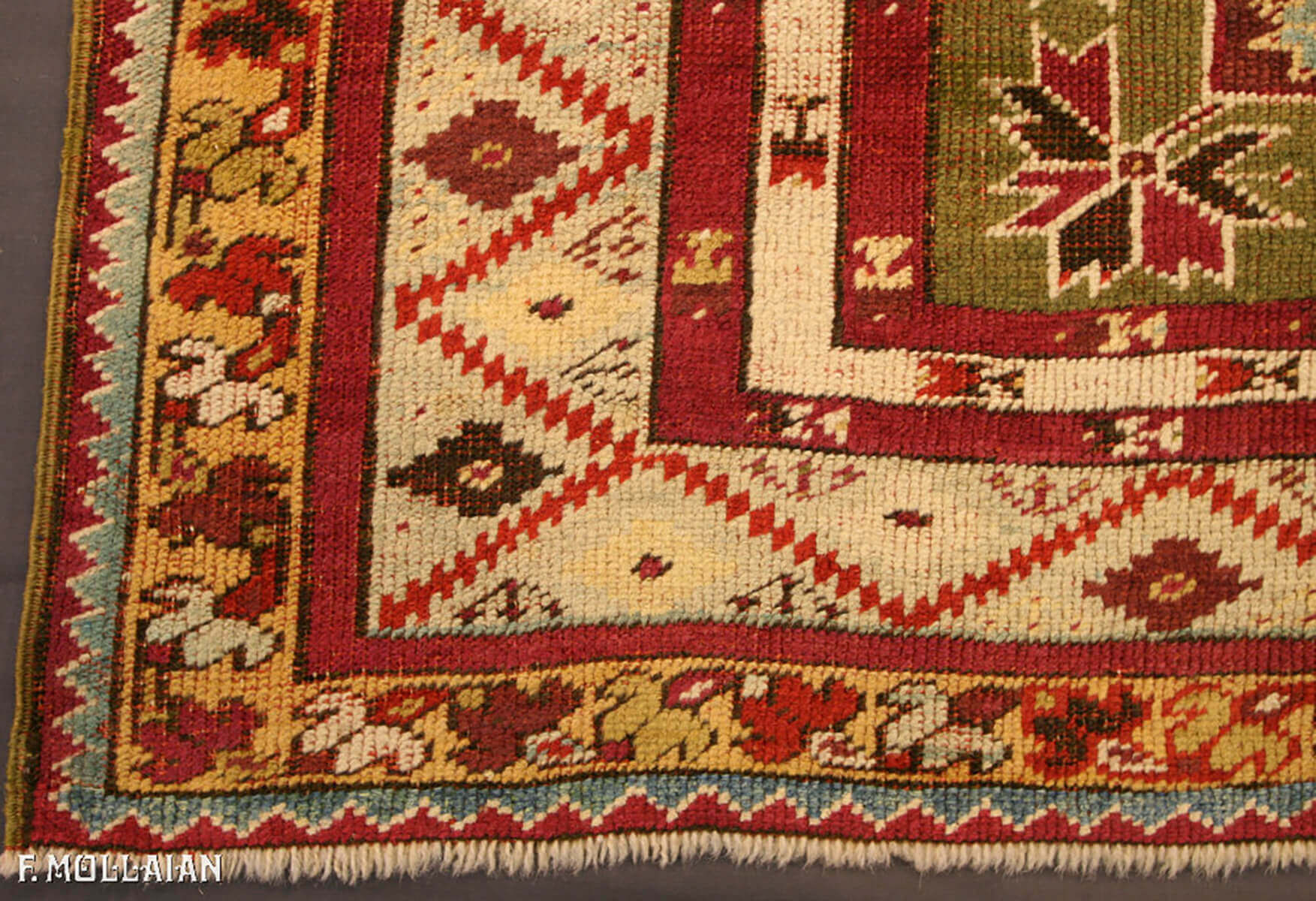 Teppich Türkischer Antiker Mogiur (Mucur) n°:65277774